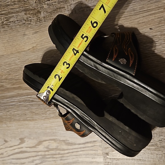 Harley Davidson Sandals Like New Size 8M - Picture 15 of 16